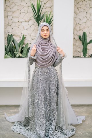 Dress Silver Ronce