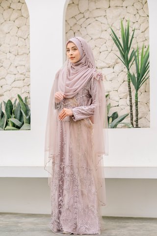 Dress Ungu Lilac