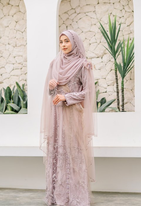 Dress Ungu Lilac