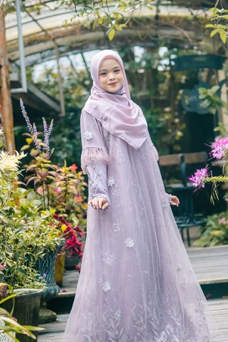 Zafira Lavender Dress