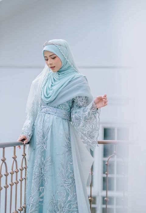 Dress Lengan Abaya
