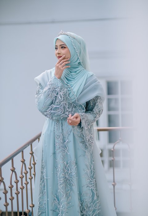 Dress Lengan Abaya