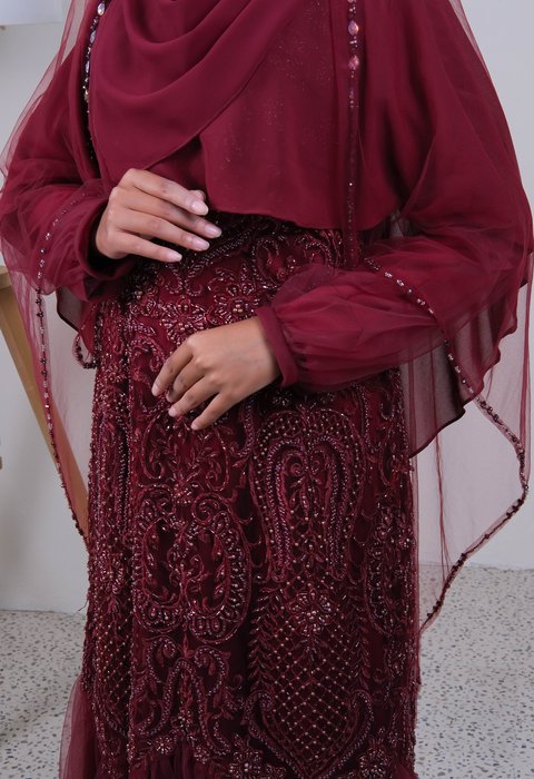 Maruni Dress